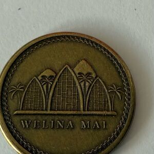 Disney Aulani Hawai’i exclusive Welina Mai medallion Coin
